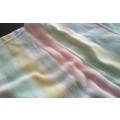 Lovely vintage tablecloth in ice cream colours