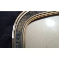 Beautiful Vintage picture frame with domed glass