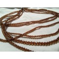Exquisite Vintage brown Swarovski crystal Necklace