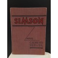 Simson - CM van den Heever - 1937 - Kortverhaal bundel