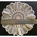 Stunning Vintage crocheted doily - About 20cms