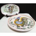 Two lovely little plates from Portugal