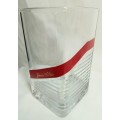 Two Johnny Walker Red Label Square Tumbler Glasses