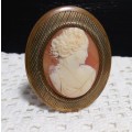 Vintage Kigu Cameo Lipstick Holder