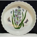 Beautiful Portmeirion Botanic Garden - Hyacinthus Orientalis - 20cms Tart/Quiche Dish