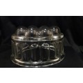 Vintage glass jelly mould in perfect condition