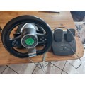 Rippa Racing Wheel With Pedals (USB)