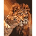 Lion DIY Painting By Numbers Kit