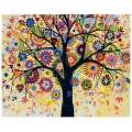 DIY Paint By Numbers Kit - Colorful Tree