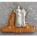 S A Army Cape Corps right hand bi-metal collar badge approved 1975