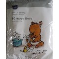 Nappy liners 80s pack