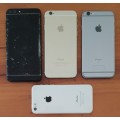 4 x  phones for spares salvage