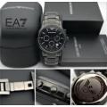 Emporio Armani AR2453 Black Chronograph Watch