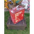 Vintage SHELL 2 Gallon Oil Can
