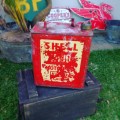 Vintage SHELL 2 Gallon Oil Can