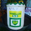 Old  BP VANELLUS S3 20l Oil Can