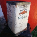RARE FIND! Vintage Gargoyle 1 Gallon Motor Oil Tin Can