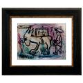 FRANS CLAERHOUT - Donkey - Mixed Media, signed and dated with COA.