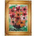 Father Frans Claerhout - FLOWERS - Acrylic (COA Included)
