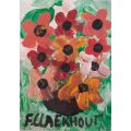 Father Frans Claerhout - FLOWERS - Acrylic (COA Included)
