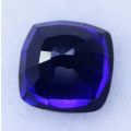 7.90ct 100% Natural Quality and Colour Cushion Cut Tanzanite Blue Nice Shape Certified