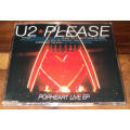 U2 - Please (Popheart Live EP) (CD single)