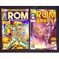 ROM  X 2  NO 2, NO 3 1980 (MARVEL )VF+