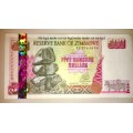 ZIMBABWE $500   2001 UNC