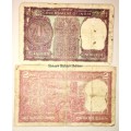 INDIA X2,,, 1 RUPEES & 2 RUPEES 1975 -1981
