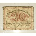 GERMANY, ,,20 PFENNIG LUBECK 1921 EGG,  NOTGELD (EMERGENCY MONEY)