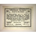 AUSTRIA ,,,50 HELLER SPITZ 1920 CRISP UNC  NOTGELD(EMERGENCY MONEY)