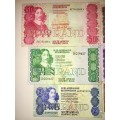 COMPLETE SET OF GPC.DE KOCK & DECIMALS 1967  R50 TO R1[T.W DE JONG] [1 BID TAKES ALL]