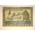 GERMANY , ,,50 PFENNIG WAGUTRAT 1921  NOTGELD (EMERGENCY MONEY)