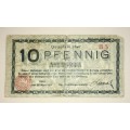 GERMANY , ,,10 PFENNIG  COLN 1917   NOTGELD (EMERGENCY MONEY)