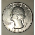 USA 25 CENT DENVER 1989