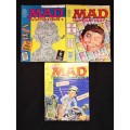 MAD MAG X3,,, COLLECTORS SERIES NO 5 ,NO 6, NO 7   1993