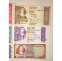 COMPLETE SET OF G DE KOCK & DECIMALS R50-(R1 DE JONG 1973)-1980s HIGH GRADE NOTES ( 1 BID TAKES ALL)