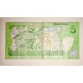 FIJI 5 DOLLARS POLYMER 2012