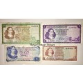COMPLETE SET OF TW DE JONG & DECIMALS  R10 REPLACEMENT NOTE TO R1,,,,1967-1976 (1 BID TAKES ALL)