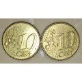EURO SET  X3,,,,,20 CENT 2002 GandD GERMANY(1 BID TAKES ALL)