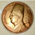 EGYPT 1 MILLIEMES 1930 KING AHMED FUAD
