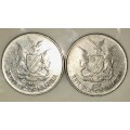 NAMIBIA 50 CENT  1995 ( BID PER COIN )