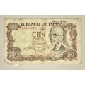 SPAIN 100 PESETAS 1970