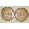 U.S.A X2,,,,,1 CENT (LINCOLN CENT) 1962 BOTH DENVER MINT(BID PER COIN)