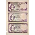 TW DE JONG R5...1967,,, 1ST ISSUE AFR/ENG (BID PER NOTE)