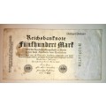 GERMANY 500 MARK 1922 BERLIN