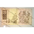 REPLACEMENT NOTE R20 GPC DE KOCK 1984 THIRD ISSUE