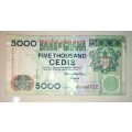 GHANA 5000 CEDI 2000