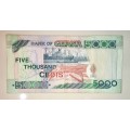 GHANA 5000 CEDI 2000
