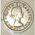 RHODESIA  & NYASALAND 3 PENCE  1964